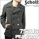 38 NAVY ����å� �ԡ������� ������P������ 7118 Schott PEA COAT
