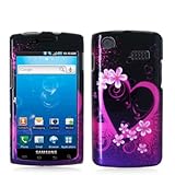 Samsung i897 Captivate Graphic Case - Purple Love