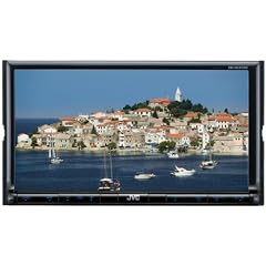JVC KW-AVX730 Multimedia Center (17.8 cm (7 Zoll) LC-Display, iPod-Anschluss, Bluetooth, AUX In, USB 2.0) schwarz
