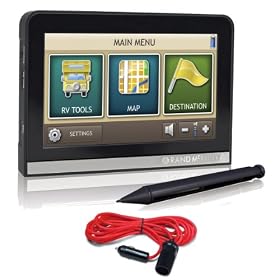 Rand McNally TripMaker RVND 5510 5-Inch RV GPS Unit with 12V 12-Inch Extension Cord With Cigarette Lighter Plug by 
