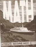 Math, Algebra I 7-9: Score Key 1103-1105