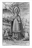 Historic Print (S): [St. Patrick driving snakes out of Ireland]