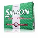 Srixon Soft Feel Men's Golf Balls - White, 12 Pack