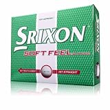 Srixon Soft Feel Men’s Golf Balls – White, 12 Pack