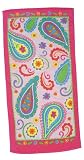 Scene Weaver Delight 34 by 64-Inch 100-Percent Cotton Beach Towel, Paisley