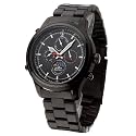 DETOMASO Herrenuhr NAPOLI Mondphase Schwarz Edelstahl SM1628C-BK