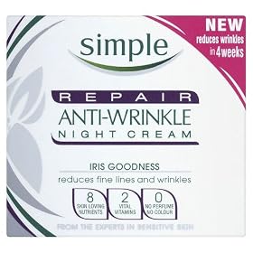 Simple Repair Anti Wrinkle Night Cream 50 ml
