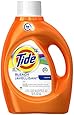 Tide Plus Bleach Alternative HE Turbo Clean Liquid Laundry Detergent, 92 oz, 48 loads