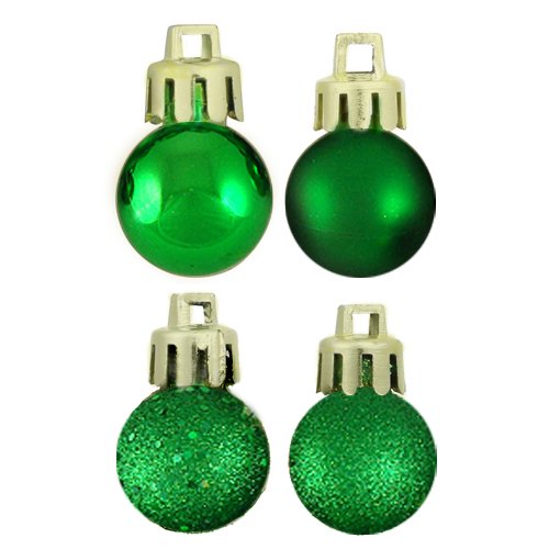 18ct Xmas Green 4-Finish Shatterproof Christmas Ball Ornaments 1.25″ (30mm) 18ct Xmas Green 4-Finish Shatterproof Christmas Ball Ornaments 1.25″ (30mm)