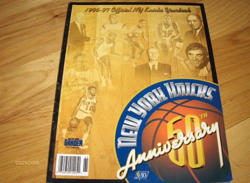 1996 1997 New York Knicks Official Yearbook Magazine