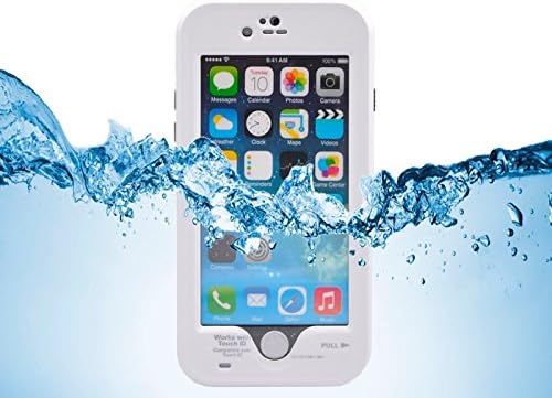 PhoneProof [ Professional Edition ] iPhone 6 Waterproof Shockproof Dirtproof Snowproof Triple Layer Kick-Stand Armor Case(White)