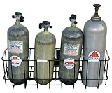 Air Systems TR-4 SCBA 4-Cylinder Storage Rack With Plastic Coating