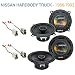 Nissan Hardbody Truck 1986-1993 OEM Speaker Upgrade Harmony Speakers Package New RS.11949.00