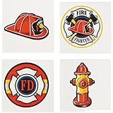 Firefighter Tattoos - 72 pcs