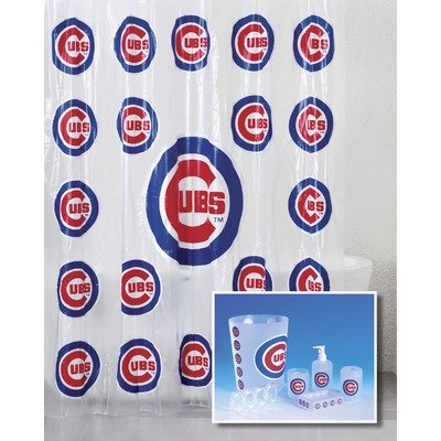 Chicago Cubs 7 Piece Frosty Bath Set