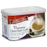 General Foods International Coffee, Viennese Chocolate Cafe Drink Mix, 8-Ounce Tins (Pack of 6)