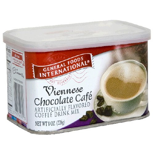 General Foods International Coffee, Viennese Chocolate Cafe Drink Mix, 8-Ounce Tins (Pack... by General Foods International Coffee