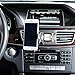 Car Air Vent Mount by Sinsun,Universal Smartphone Car Mount Holder Cradle with a Quick Release Button for iPhone 6 6S 5S 5,iPod Touch and Other Devices Unto 3 Inches Wide,Black