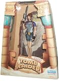 Tomb Raider 9 Inch Tall Action Figure : Lara Croft in Wet Suit with Two Removable Pistols, Harpoon Gun and Diorama Display Base