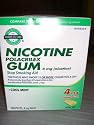 Nicotine Gum 4 mg, Cool Mint, 100 pieces