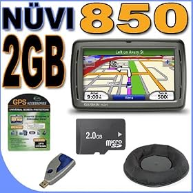 Garmin Nuvi 850 Portable GPS Vehicle Navigation System w/ 4.3