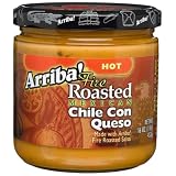 Arriba!FireRoastedMexicanChileConQueso,Hot,16-OunceJars(Packof3)