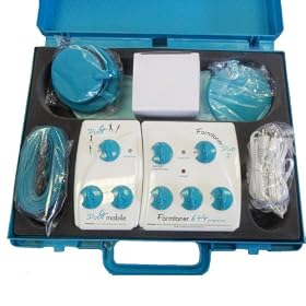 Abdominal Muscle Toner / EMS Ab Toning - Rechargeable - 6 + 4 Pads (Electronic Muscle Stimulator)