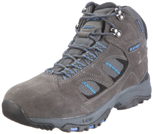 Hi-Tec Men's Pine Ridge Wp Dark Grey/Graphite/Cobalt Hiking Boot O001400/021/01 8 UK