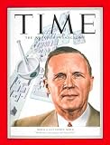 George W. Merck by TIME Magazine. Size 11.00 X 14.00 Art Poster Print on Canvas