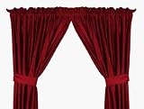 Nebraska Cornhuskers 63L x 82W Coordinating Jersey Mesh Tie Back Drape for the Locker Room or Sid