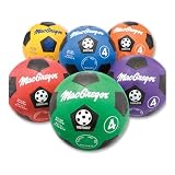 MacGregor Size 4 Multicolor Soccerballs- Individual