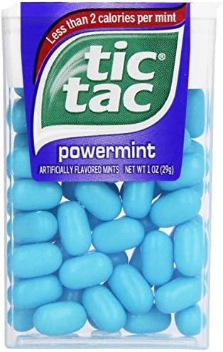 tic tac Powermint Singles, 1 Ounce (Pack of 24)