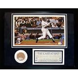 Derek Jeter the Last at Bat at Yankee Stadium Framed 11x14 Dirt Collage Image