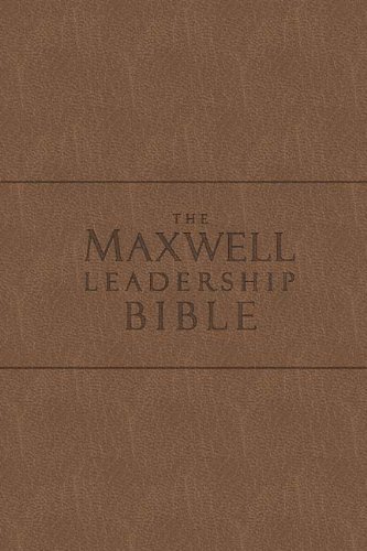 by unknow Maxwell Leadership Bible, Revised and Updated: Briefcase Edition (2008) Bonded Leather