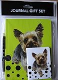 Yorkie Dog Journal Gift Set
