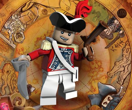 King George's Officer - LEGO Pirates Of The Caribbean Minifigure
