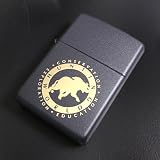 zippo（ジッポー） HUNTING WORLD ロゴマーク 黒マット 2002年製造