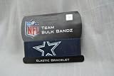 Dallas Cowboys NFL extra wide 1" bulky Bandz bracelet **NEW**