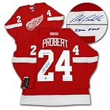 Bob Probert Detroit Red Wings Autographed/Hand Signed Hockey Jersey