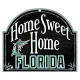 MLB Florida Marlins 11-by-9 Wood 