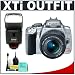 Canon Digital Rebel XTi 10.1MP Digital SLR Camera (Silver) + Canon EF-S 18-55mm Lens [Outfit] + Canon Speedlite 430EX Flash