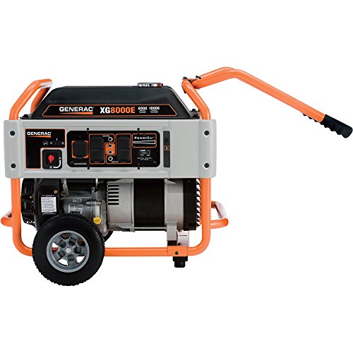 Generac 5747, 8000 Running Watts/10000 Starting Watts, Gas Powered