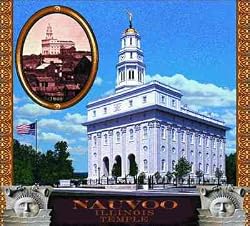 Morman Temple Nauvoo Coverlet