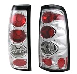 99 00 01 02 CHEVY SILVERADO GMC SIERRA CHROME ALTEZZA TAIL LIGHTS