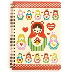 Matroschka Ringbuch-Notizbuch von Cram Cream