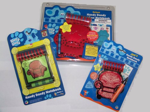 Buy Blue’s Clues Handy Dandy Notebook Assortment Joe/Bedtime/Steve