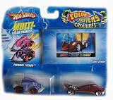 Hot Wheels Color Shifters Creature Cars Piranha Terror & Super Stinger Car Set