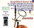(5 in 1 WarDriving Kit): Buffalo PCMCIA Card WiFi WLI-CB-G54S 54/*125 Mbps + 27dBm Amplifier Booster WiFi + 9.5dBi Omni Antenna Wifi + RF Stand + 6ft RF Cable (LMR-100A) with RP-SMA to MC Card WiFi