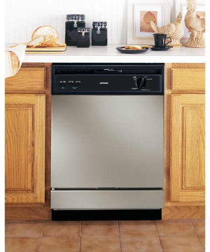 Hotpoint HDA3640RSA Full Console Dishwasher - Metallic Silver