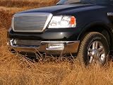 04-06 Ford F-150 Overlay Upper Polished Aluminum Billet Grille